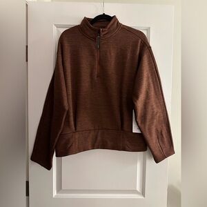 Athleta Quarter-Zip Pullover.